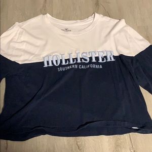hollister cropped long sleeve